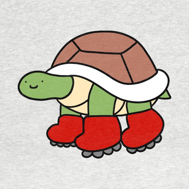 Roller Skates Turtle by saradaboru